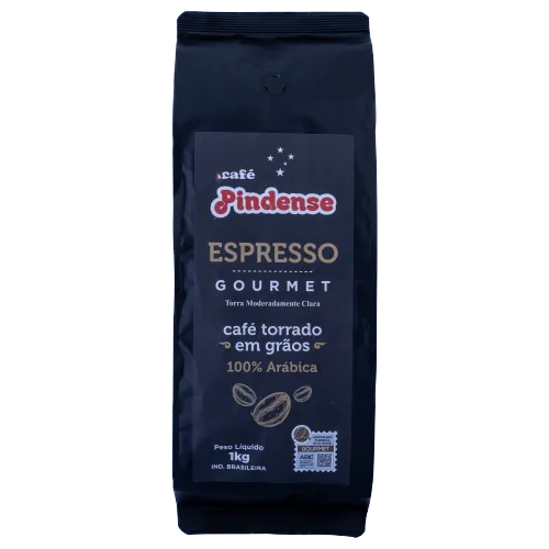 Café Pindense Gourmet – Espresso em Grãos 1 kg